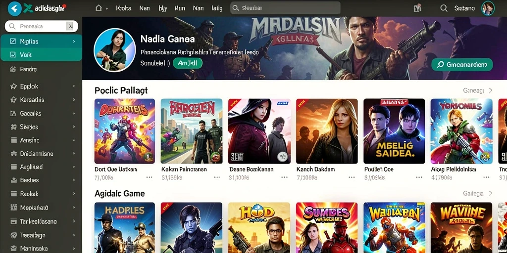 Promosi dan bonus menarik di halaman utama.
