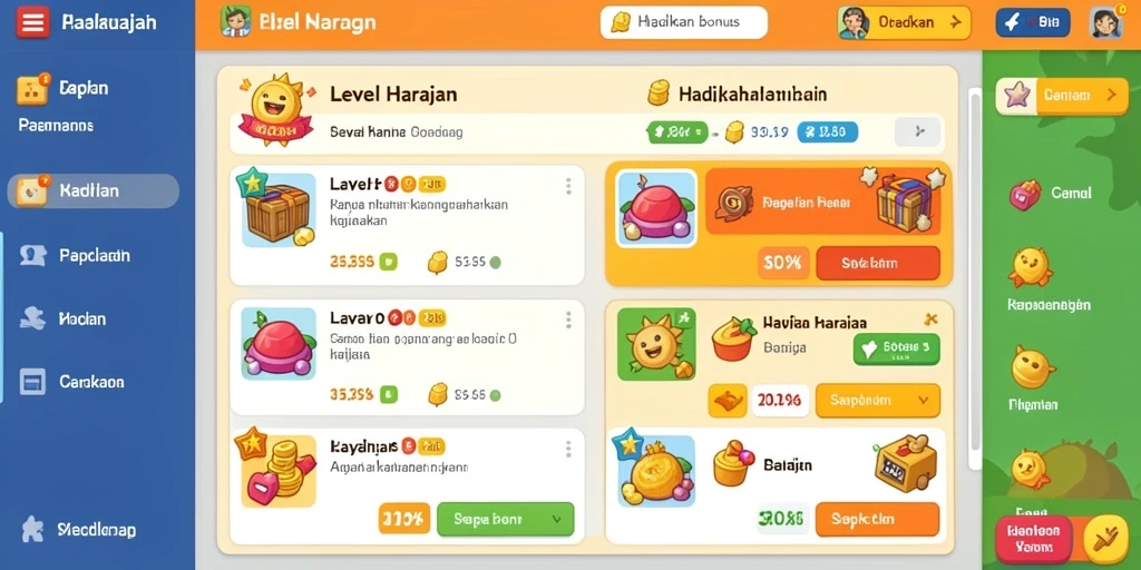 Tampilan grafis yang memukau dalam aksi.