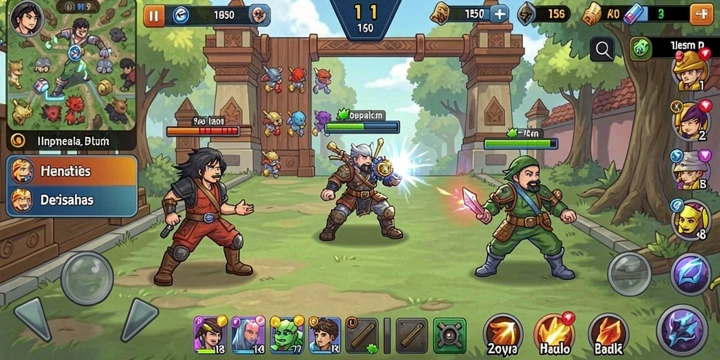 Gambaran gameplay seru di level KILAUWIN.