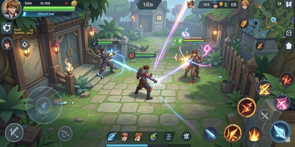 Mode multiplayer yang seru dan kompetitif.