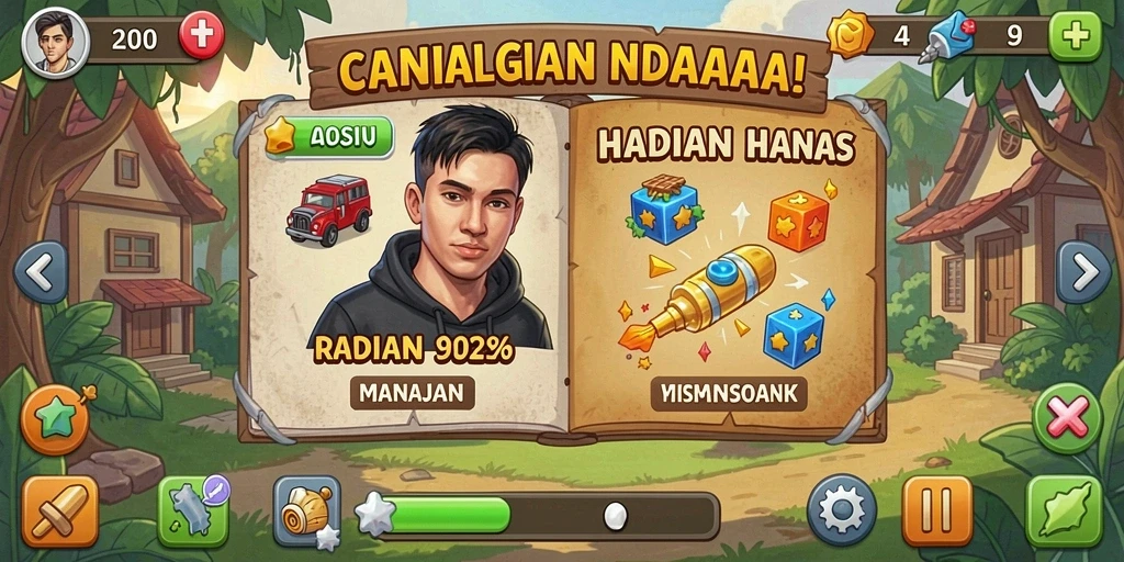 Grafis yang memukau dan detail yang kaya.