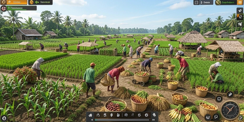 Gambaran karakter unik dengan kemampuan khusus.