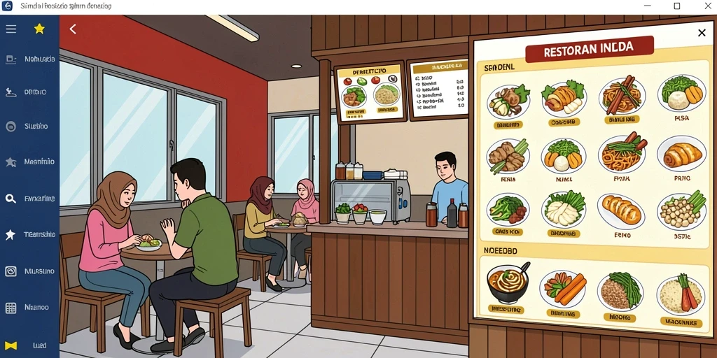 Layar mode multiplayer yang menantang.